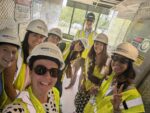 Topping out hardhat tours at 1000 Social